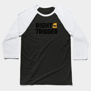 Right Trigger Zombie Baseball T-Shirt